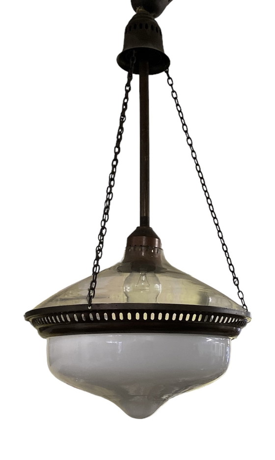 Image 1 of Lampe industrielle allemande