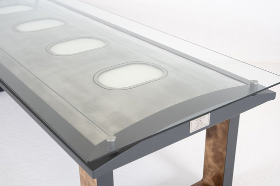 Image 1 of Braeve Design Dining Table/Bureau Made From Aircraft Panel