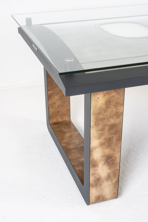 Image 1 of Braeve Design Dining Table/Bureau Made From Aircraft Panel