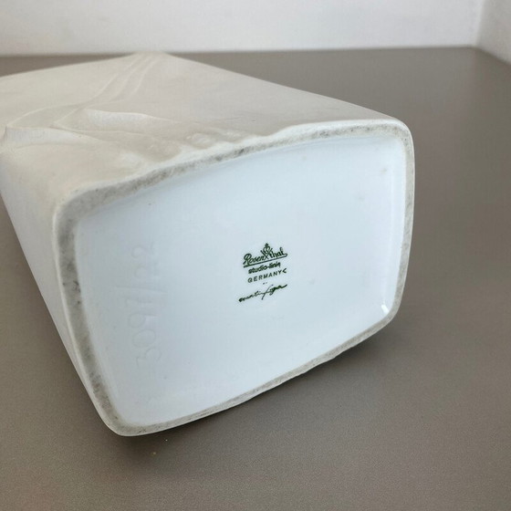 Image 1 of Vintage Op Art porcelain vase by Martin Freyer for Rosenthal, Germany 1970s