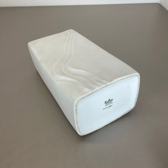 Image 1 of Vintage Op Art porcelain vase by Martin Freyer for Rosenthal, Germany 1970s