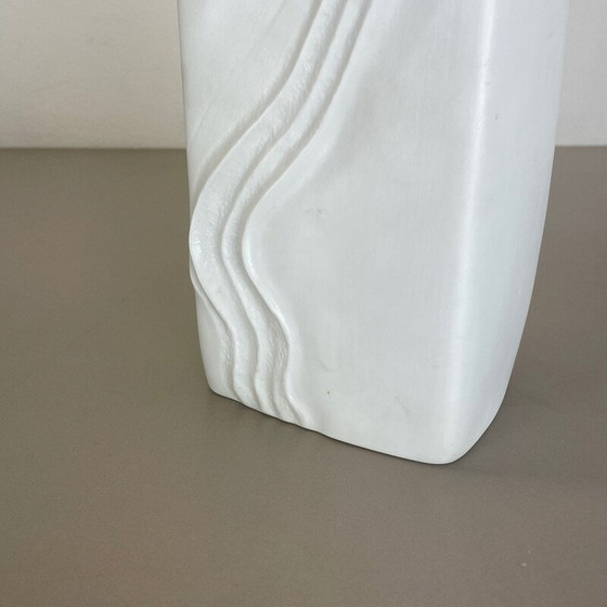 Image 1 of Vintage Op Art porcelain vase by Martin Freyer for Rosenthal, Germany 1970s
