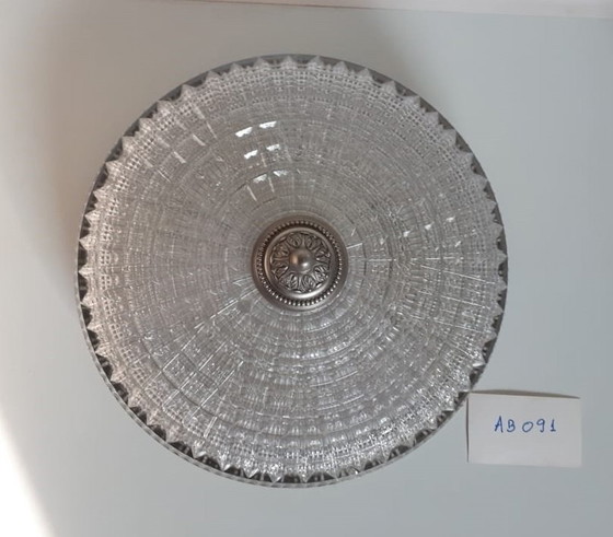 Image 1 of Large Ceiling Lamp Lucien Gau - 35 Cm Diameter