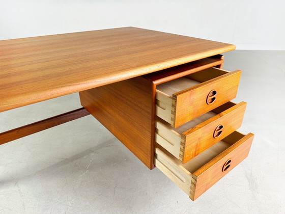 Image 1 of Mid - Century desk Gasvig Mobler Teak