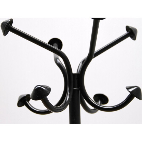 Image 1 of Vintage industrial coat rack in chrome metal, 1960
