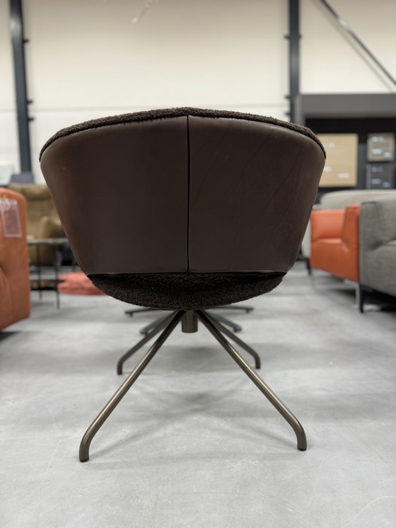 Image 1 of Label Lola Swivel armchair brown