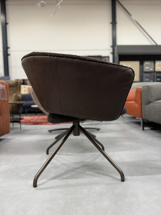 Image 1 of Label Lola Swivel armchair brown