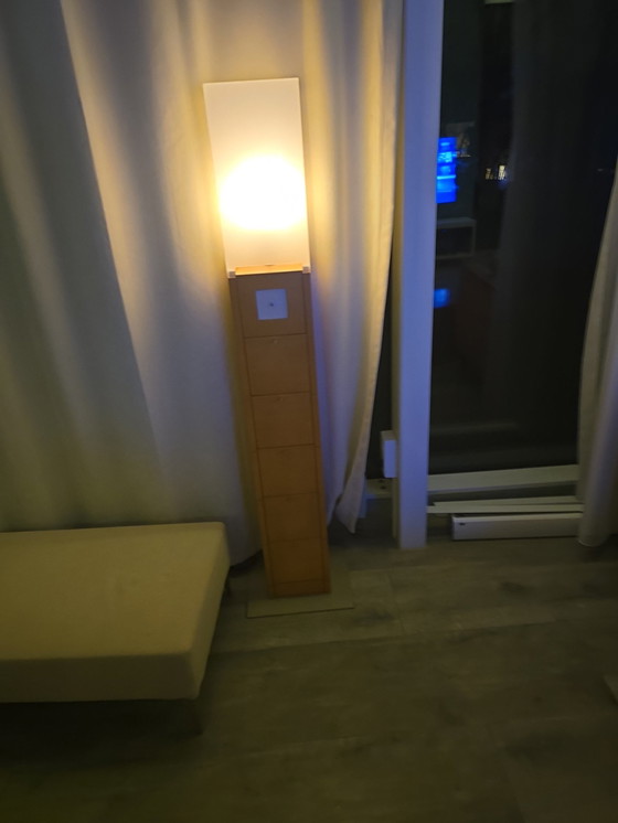 Image 1 of Giorgetti Design Lamp With Watch