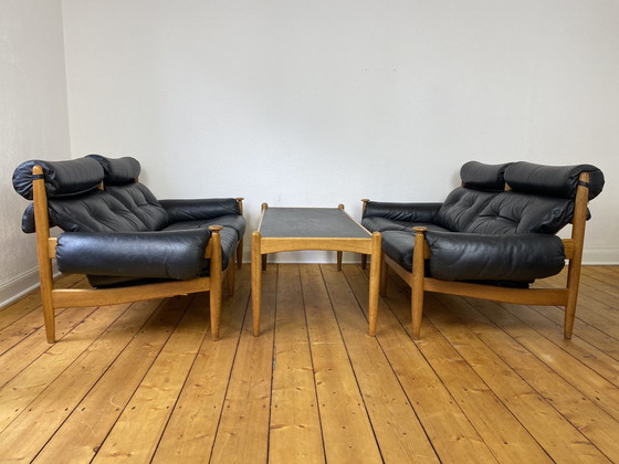 Image 1 of Three-piece Mid - Century seating group by Eric Merthen for IRE Möbler, 1960s