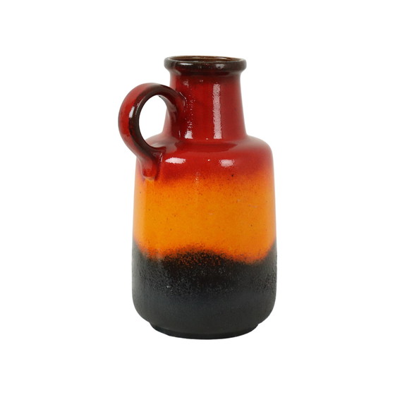 Image 1 of West Germany Fat Lava Vase