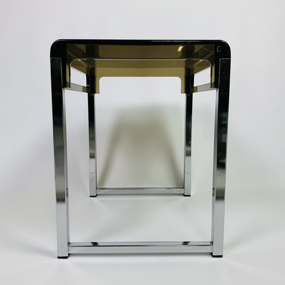 Image 1 of Marc Berthier plexiglass side table