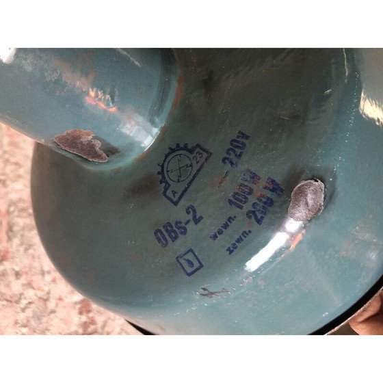 Image 1 of Industrial Factory Ceiling Lamp from Wikasy A23, 1950s