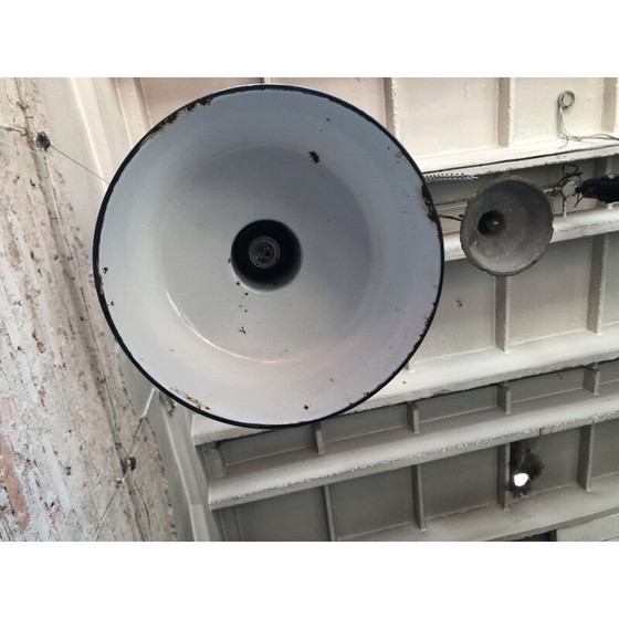 Image 1 of Industrial Factory Ceiling Lamp from Wikasy A23, 1950s