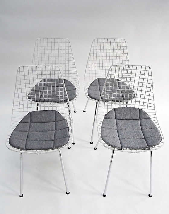 Image 1 of 4X Wire Chair