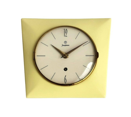 Horloge céramique Junghans 1950s