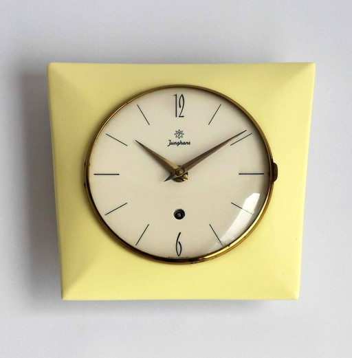 Junghans ceramic clock 1950s