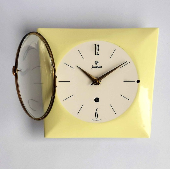 Image 1 of Junghans ceramic clock 1950s