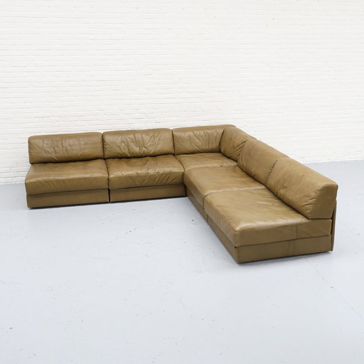 De Sede Ds-76 Green Modular Sofa 70S