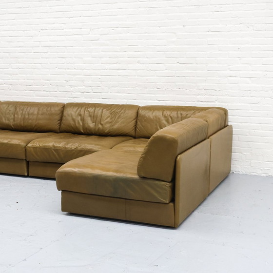 Image 1 of De Sede Ds-76 Green Modular Sofa 70S