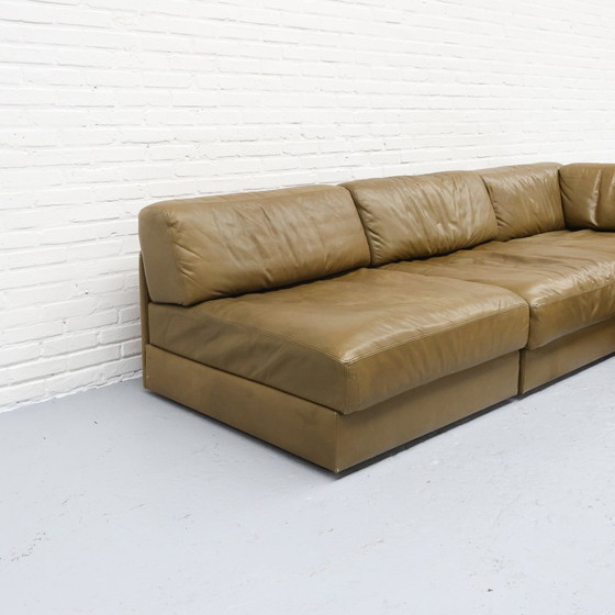 Image 1 of De Sede Ds-76 Green Modular Sofa 70S