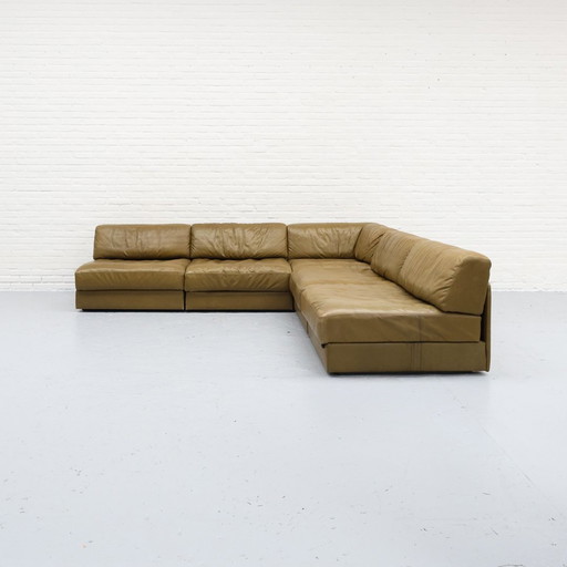 De Sede Ds-76 Green Modular Sofa 70S