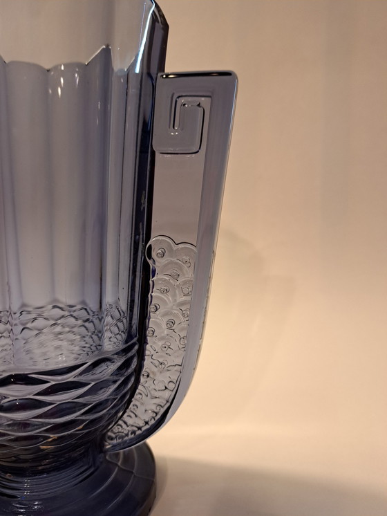 Image 1 of Art Deco Val Saint Lambert Luxval Vase