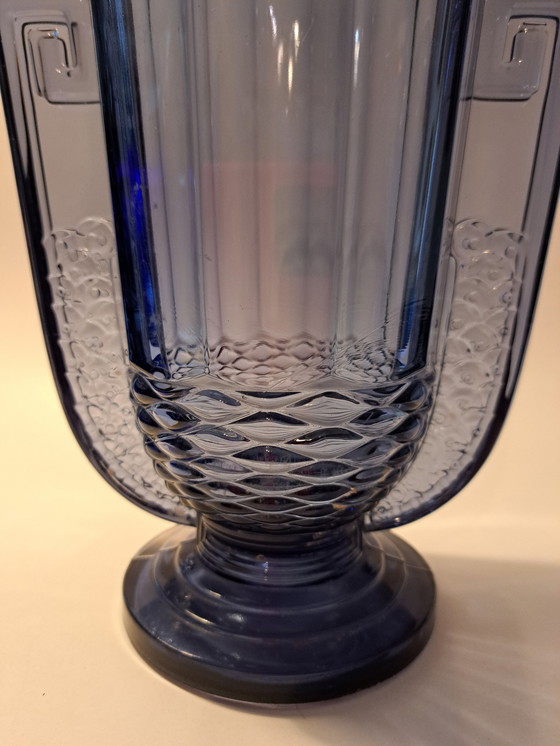 Image 1 of Art Deco Val Saint Lambert Luxval Vase