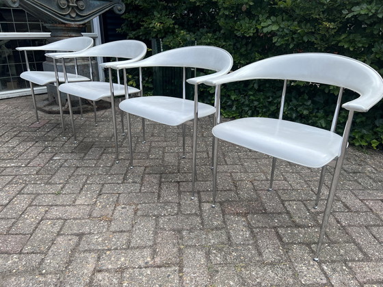 Image 1 of 4x chaises Fasem P40