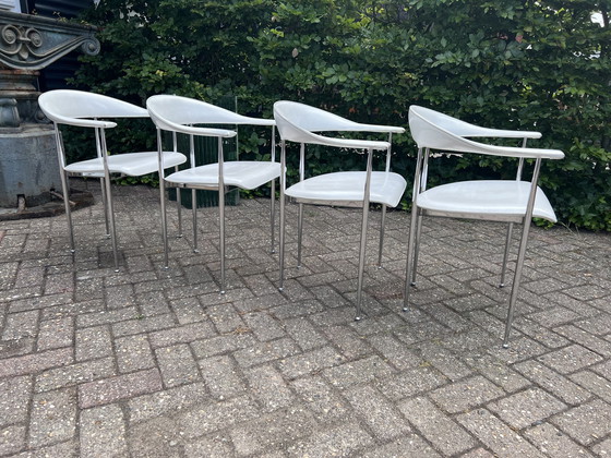 Image 1 of 4x chaises Fasem P40