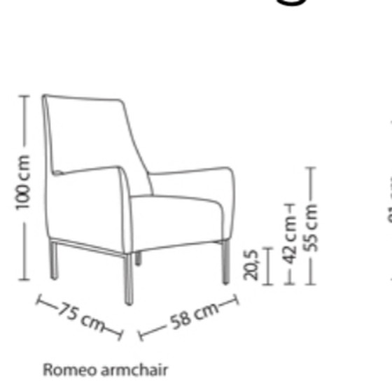 Image 1 of Linteloo Romeo armchair