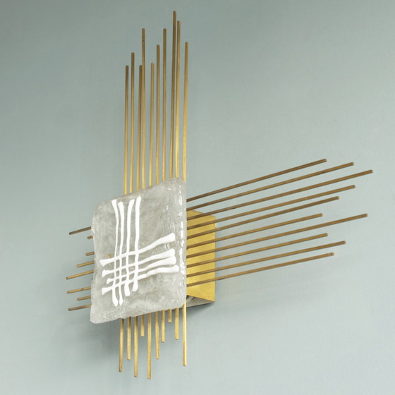 Image 1 of Angelo Brotto for Esperia Sculptural Wall Light