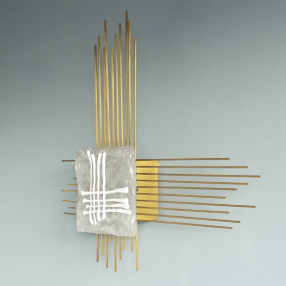 Image 1 of Angelo Brotto for Esperia Sculptural Wall Light