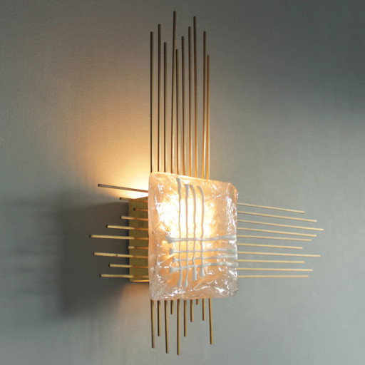 Angelo Brotto for Esperia Sculptural Wall Light