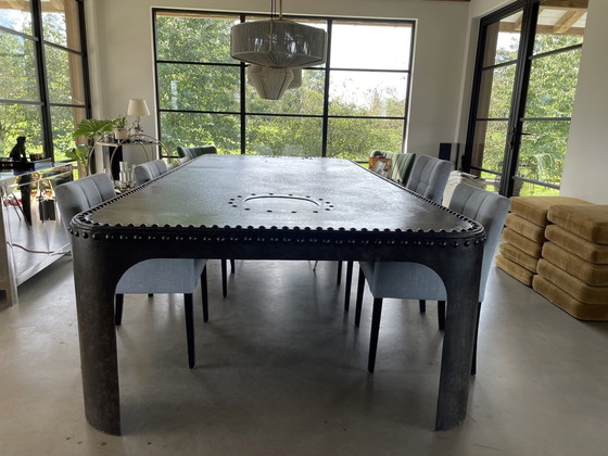 Image 1 of Robust Steel dining table