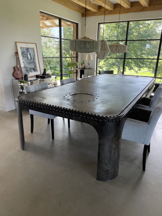 Image 1 of Robust Steel dining table