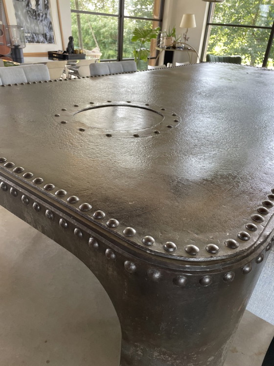 Image 1 of Robust Steel dining table