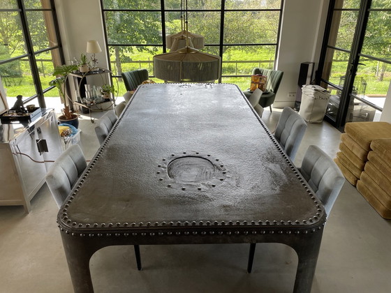 Image 1 of Robust Steel dining table