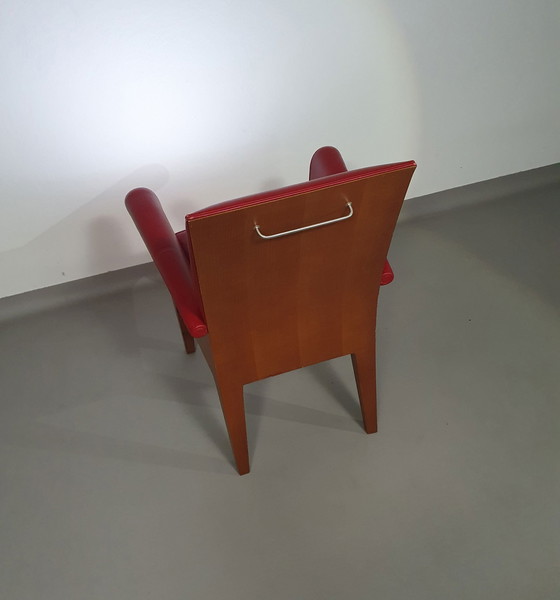 Image 1 of Driade Paramount Chairs By Philippe Starck