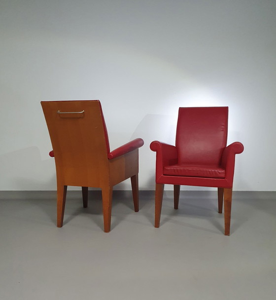 Image 1 of Driade Paramount Chairs By Philippe Starck