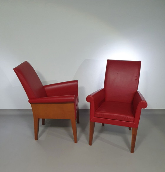 Image 1 of Driade Paramount Chairs By Philippe Starck