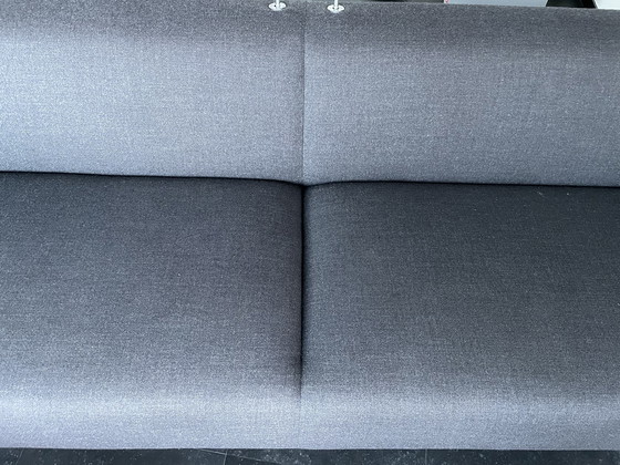 Image 1 of Leolux Patachou adjustable 3-seater sofa with anthracite colored wool fabric