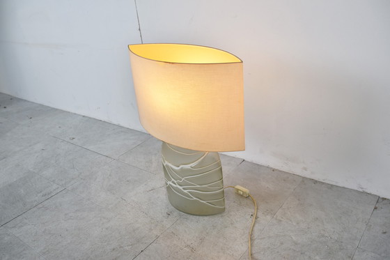 Image 1 of Peil and Putzler glass table lamp 1960s