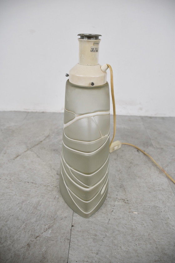 Image 1 of Peil and Putzler glass table lamp 1960s