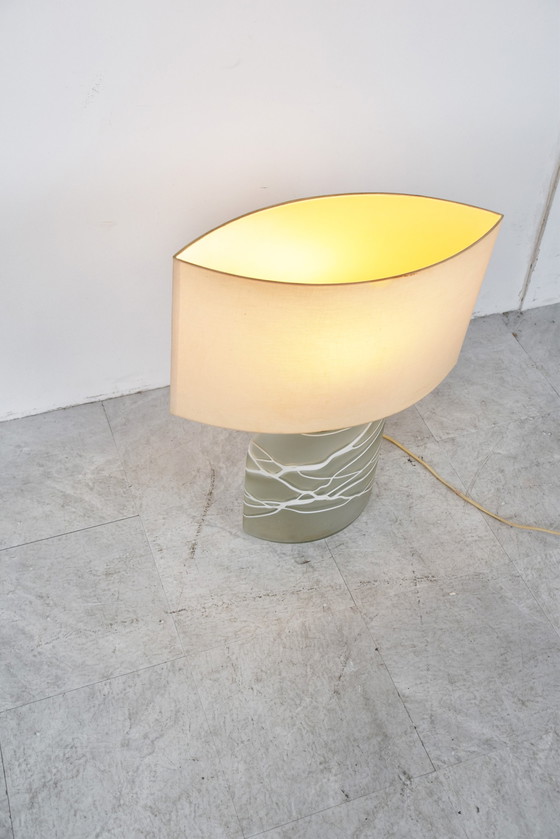 Image 1 of Peil and Putzler glass table lamp 1960s