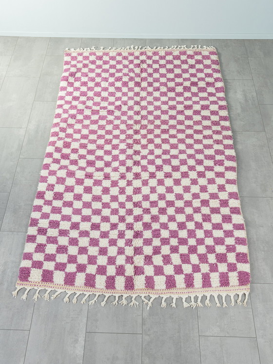 Image 1 of Berry Check, Berber Teppich, 150 x 244