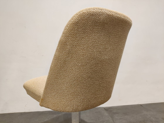 Image 1 of Set of 4 mid century fabric swicle chairs, 1960s