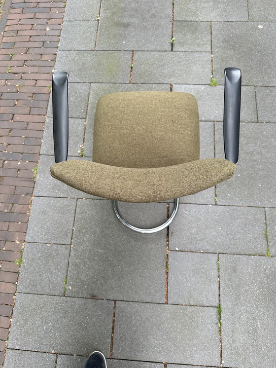 Image 1 of The White cantilever chair