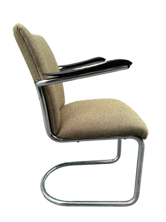 Image 1 of The White cantilever chair