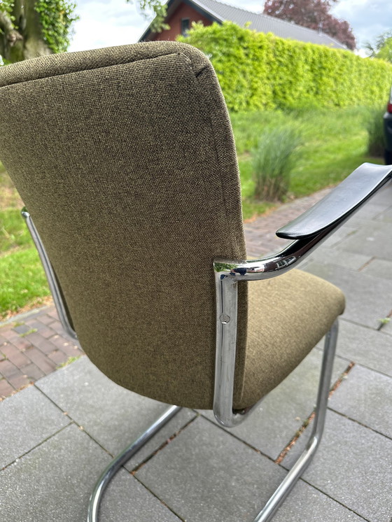 Image 1 of The White cantilever chair