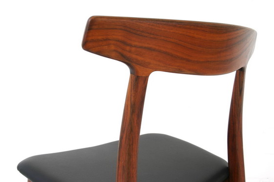 Image 1 of 4x Henning Kjaernulf for Bruno Hansen, Danish Teak dining chair / Stuhl, like new, without signs of wear